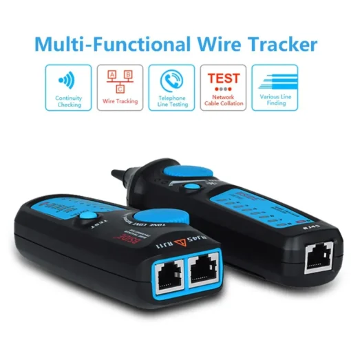 BSIDE FWT81 Network Cable Tracker and Tester for RJ11/RJ45 Ethernet and Phone Wires